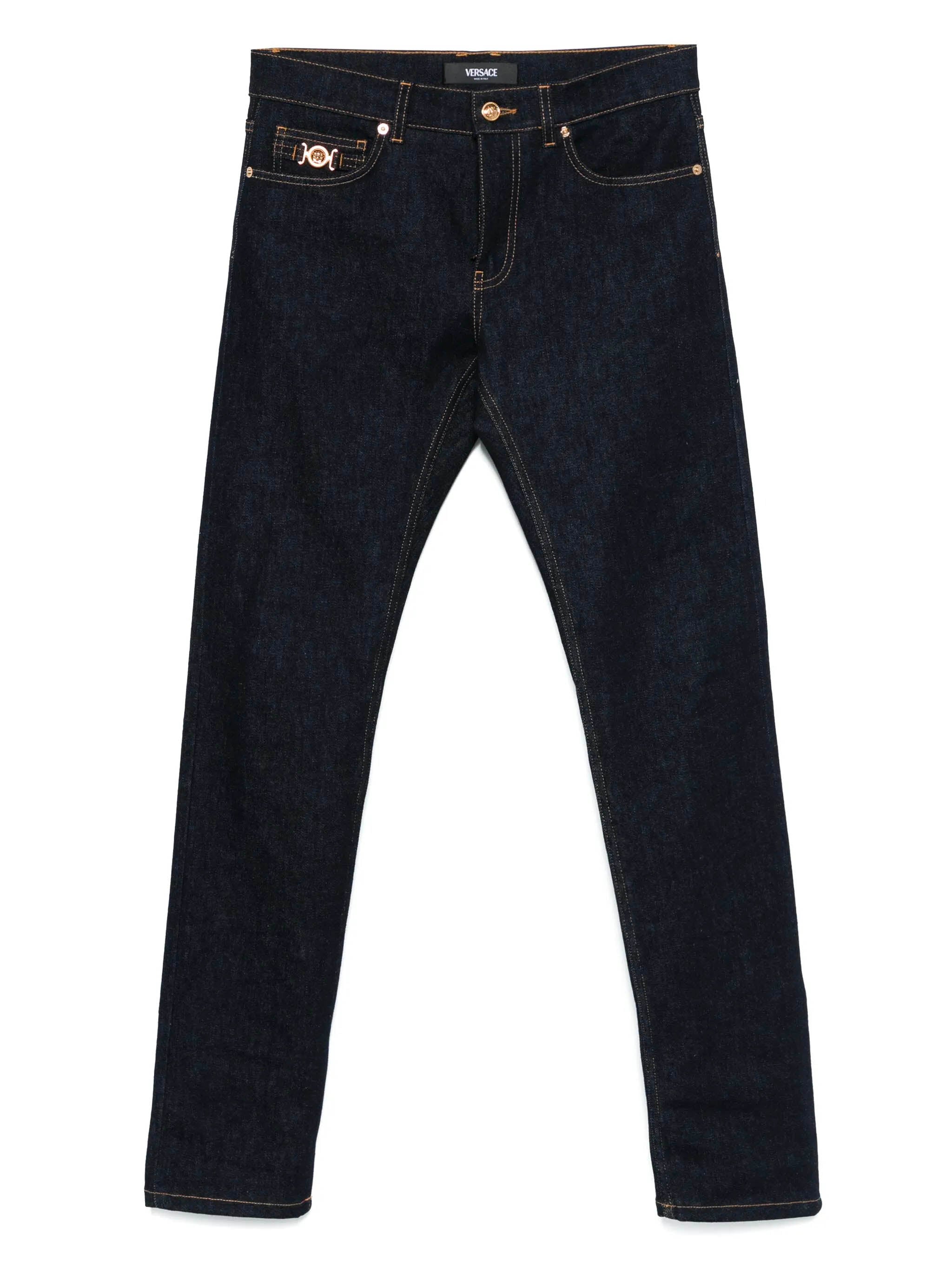 VERSACE Five Pockets Denim Pants for Men