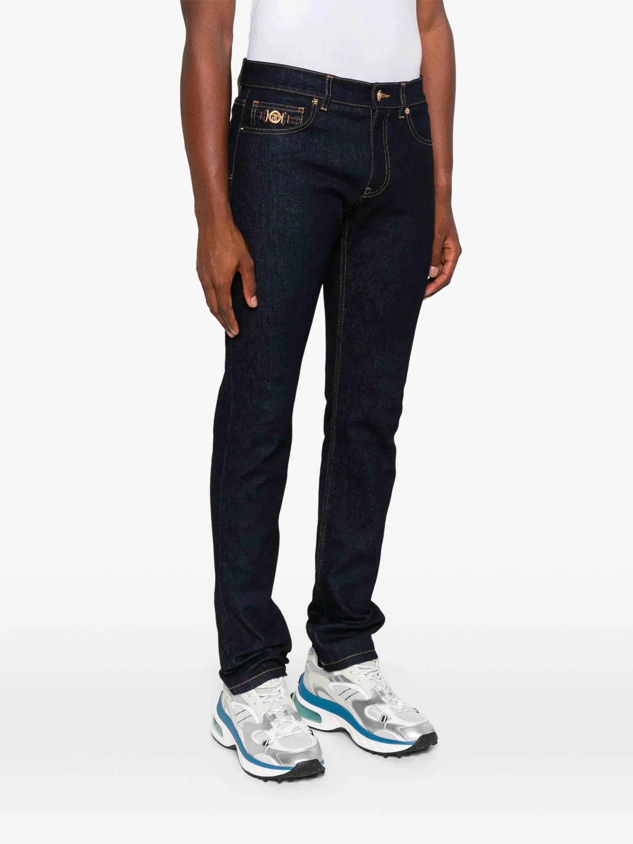 VERSACE Five Pockets Denim Pants for Men