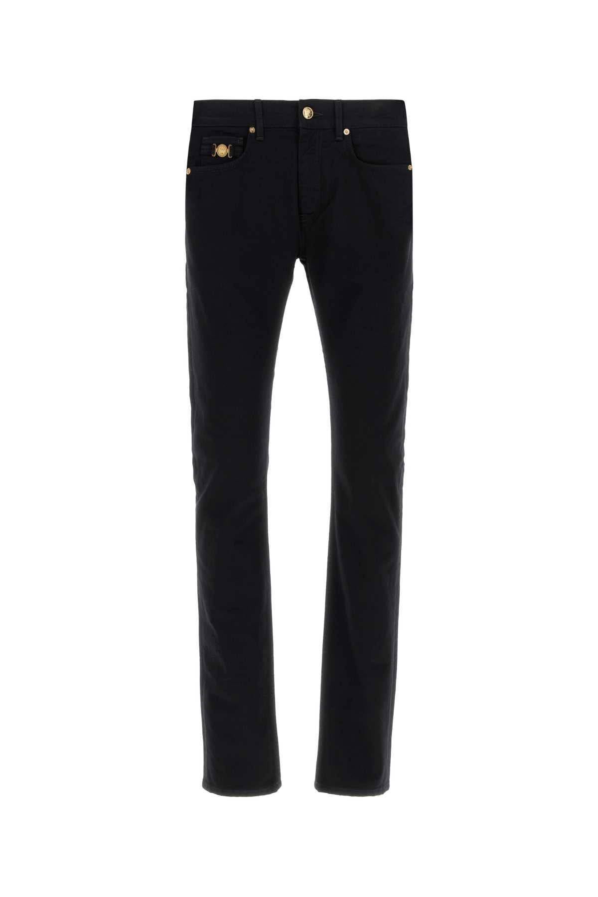 VERSACE Men's Stretch Denim Slim Fit Jeans
