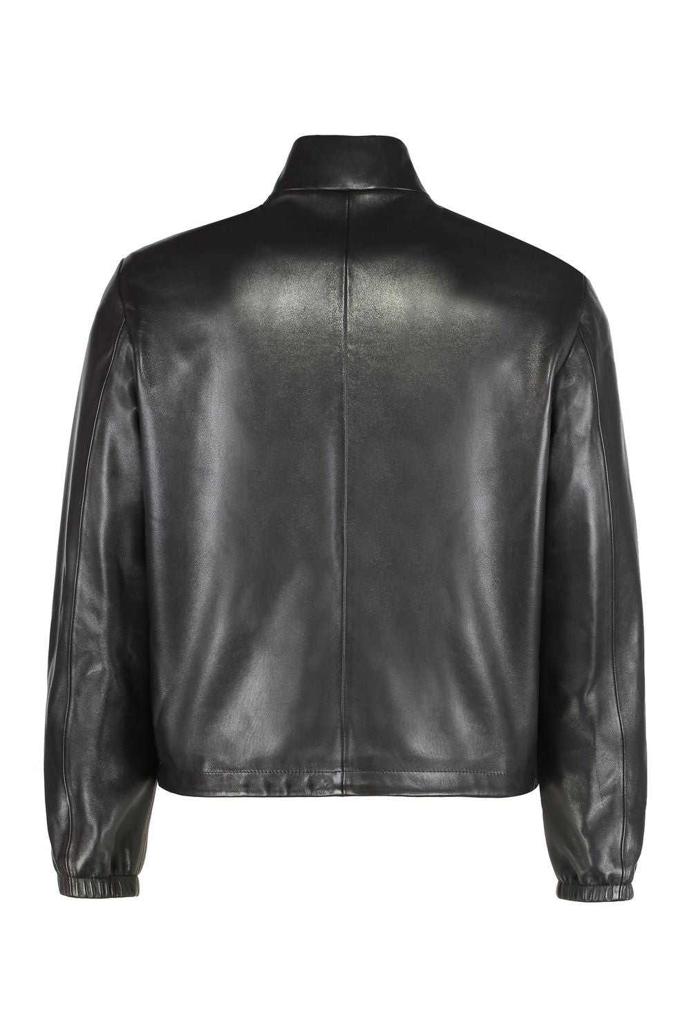 VERSACE Classic Leather Jacket for Men