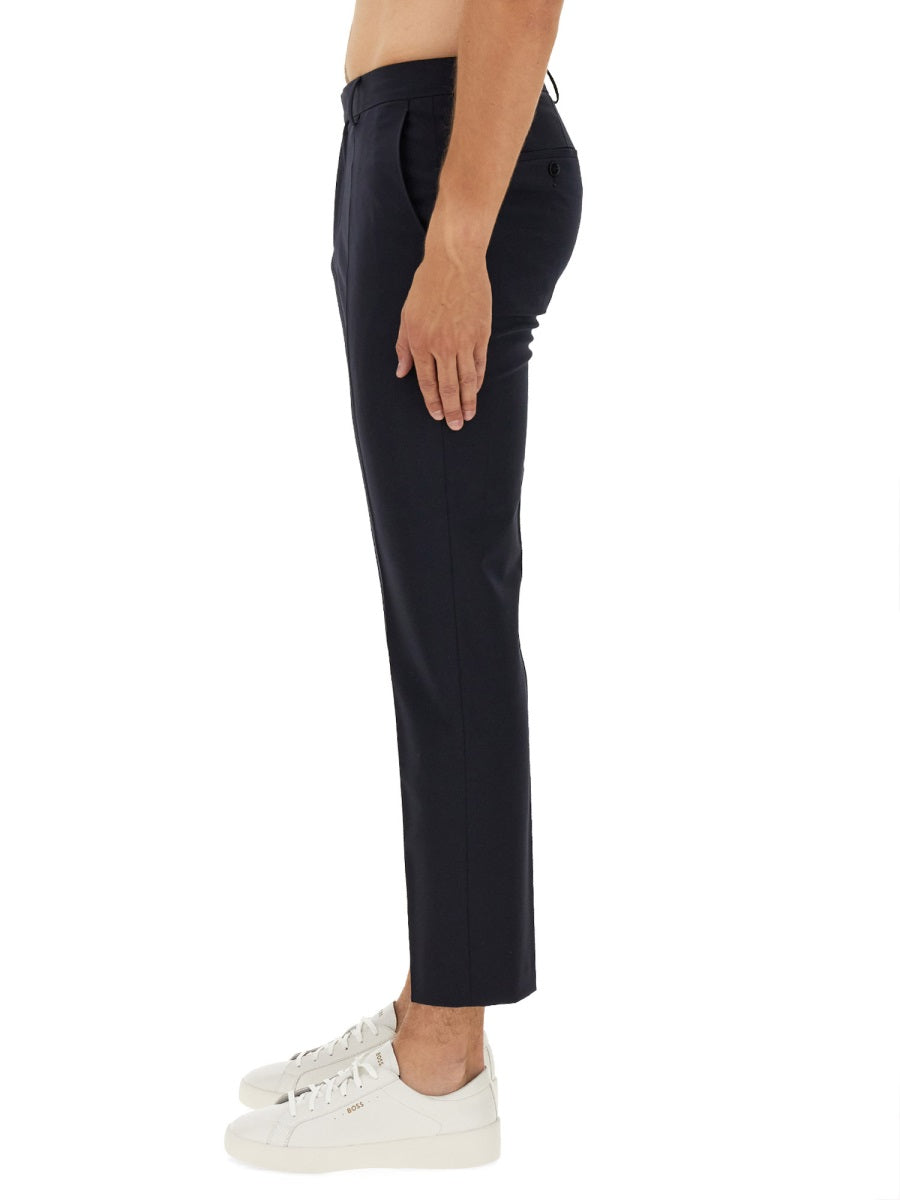 BOSS Men's Classic Wool Trousers Size 48