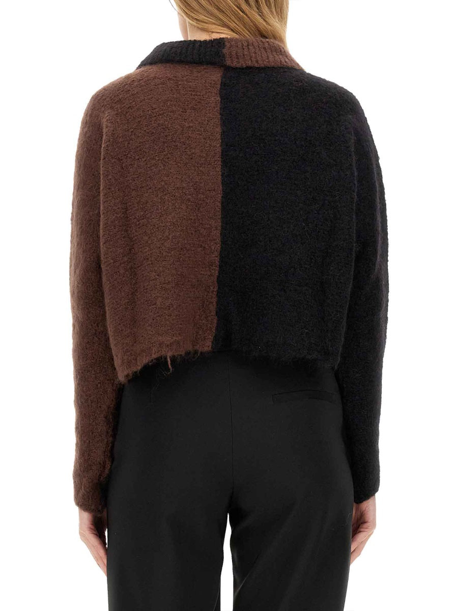 ALYSI Regular Fit Mohair Cardigan - Size S