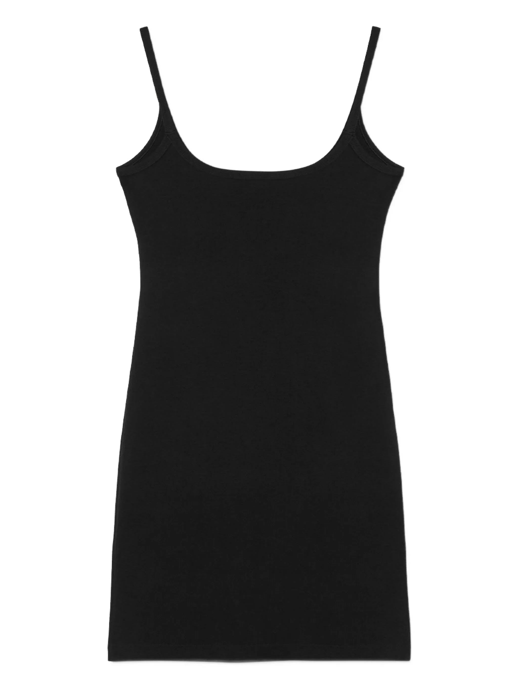 VERSACE Ribbed Fitted Mini Dress