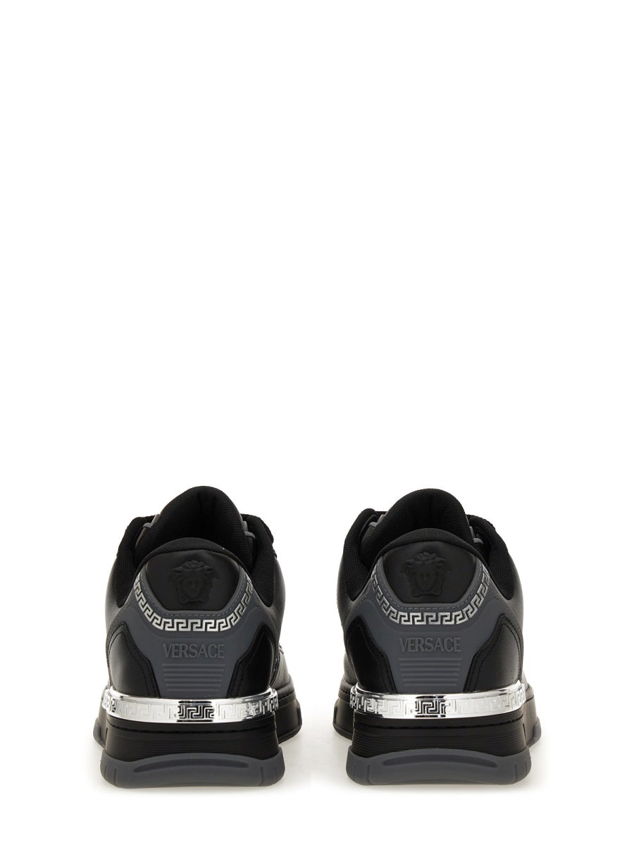 VERSACE Leather Sneakers for Men - FW25 Collection