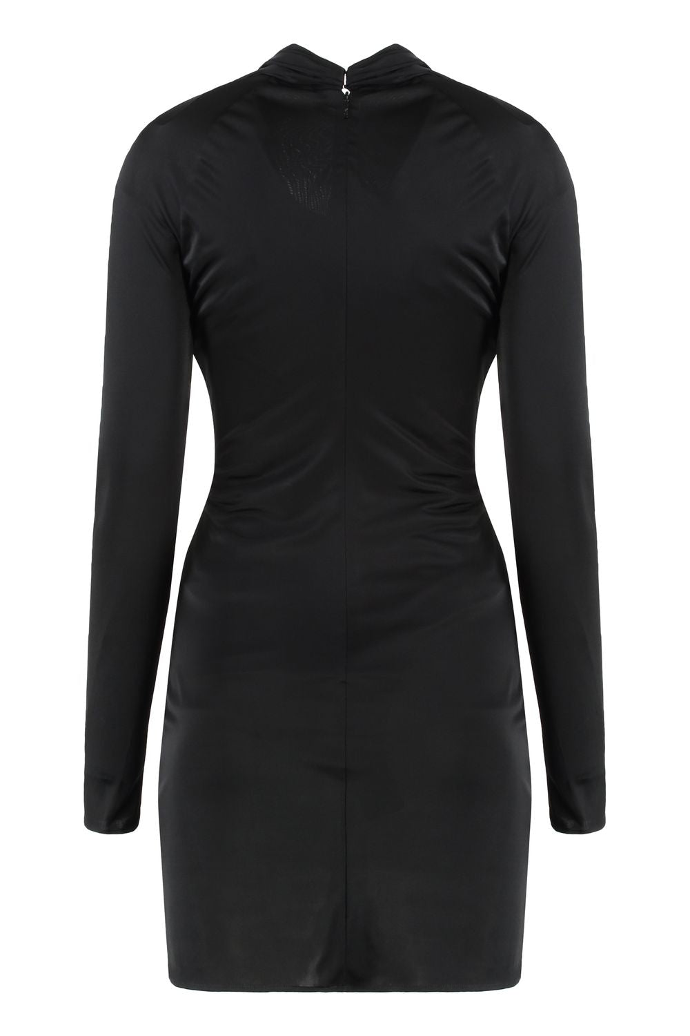 VERSACE Viscose Dress with Safety Pin Detail