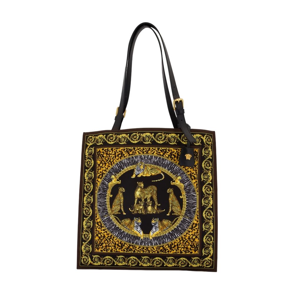VERSACE Wild Cats Shopper Handbag - FW25 Edition