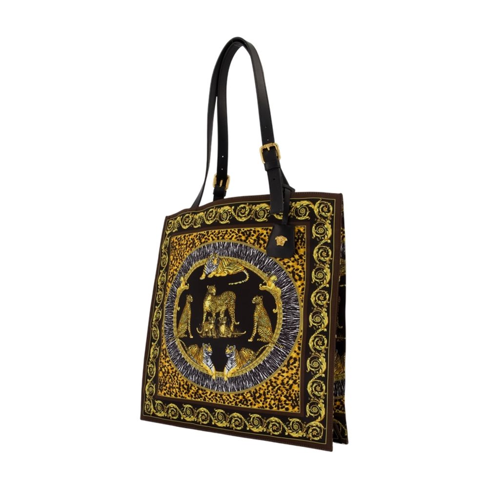 VERSACE Wild Cats Shopper Handbag - FW25 Edition
