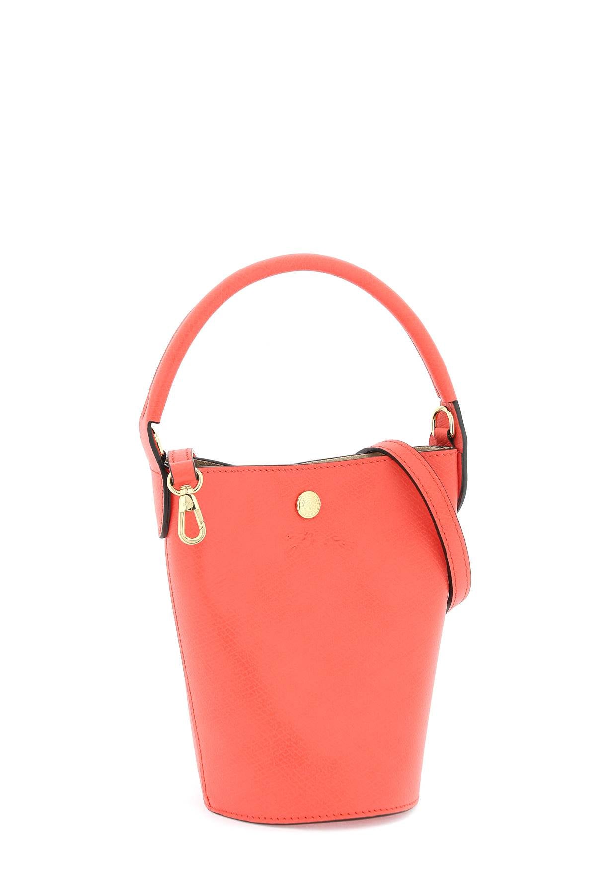 LONGCHAMP Mini Leather Bucket Handbag