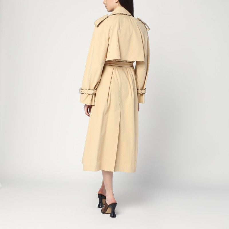 DRIES VAN NOTEN Double-Breasted Trench Jacket