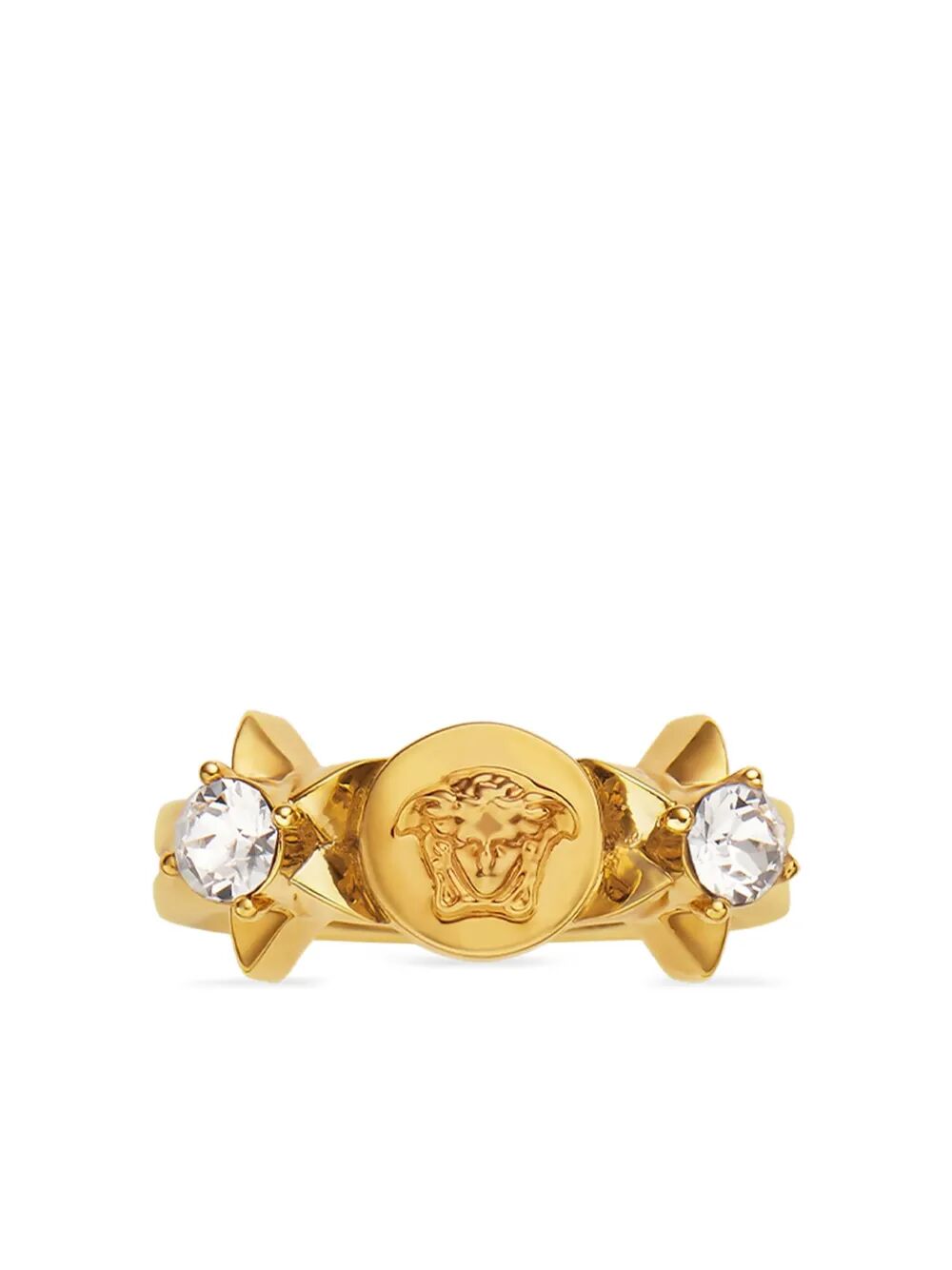 VERSACE Metal Strass Ring for Women
