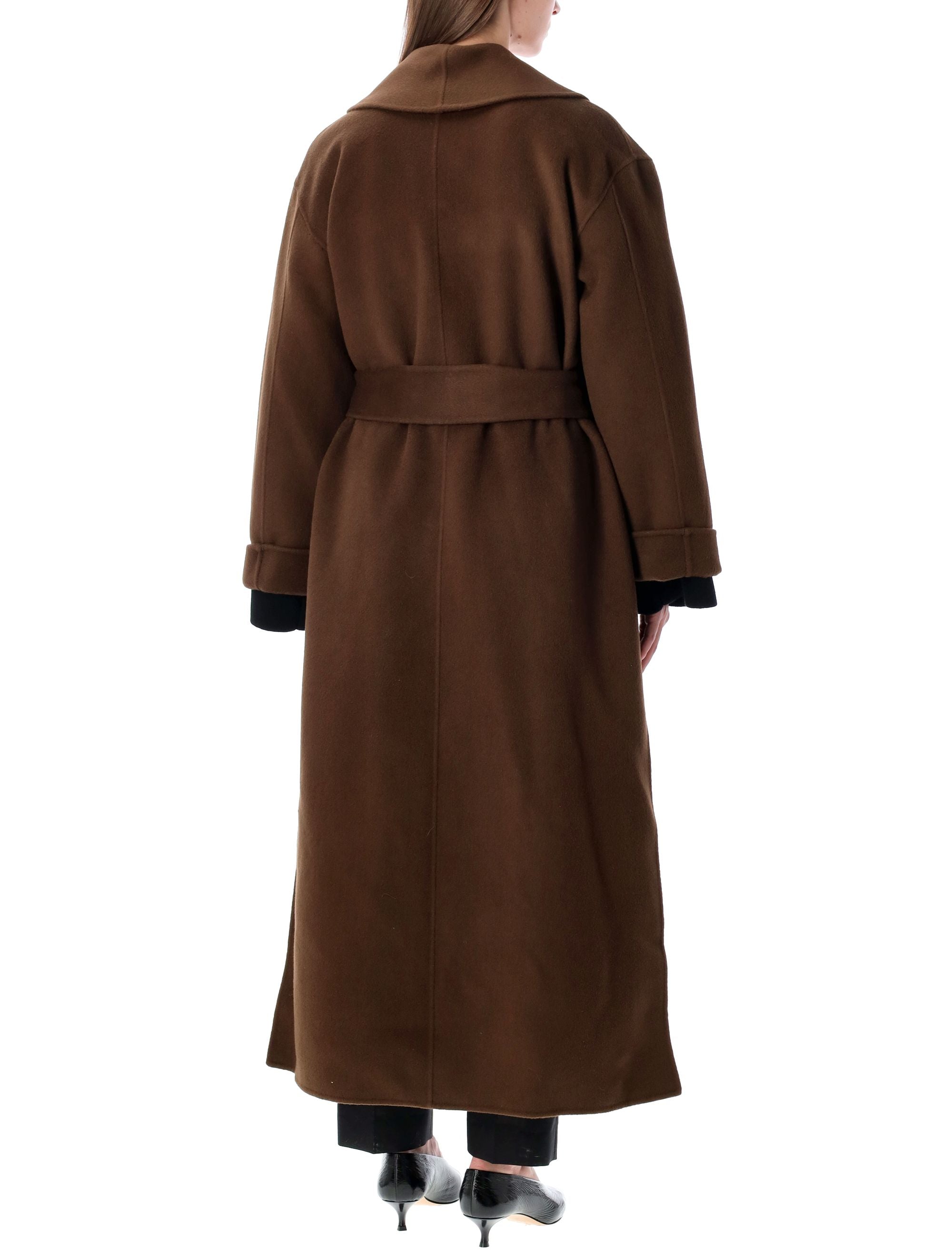 BY MALENE BIRGER Long Relaxed Fit Wool Trench Jacket