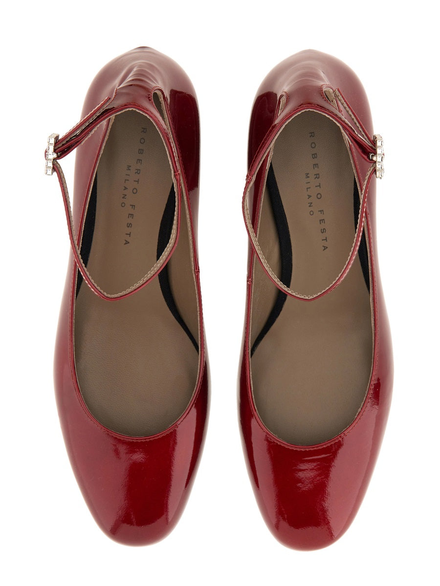 ROBERTO FESTA Mary Jane Flats for Women - Margot Style