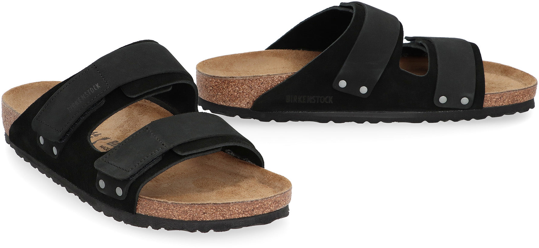 BIRKENSTOCK Narrow Fit Leather Sandals for Men