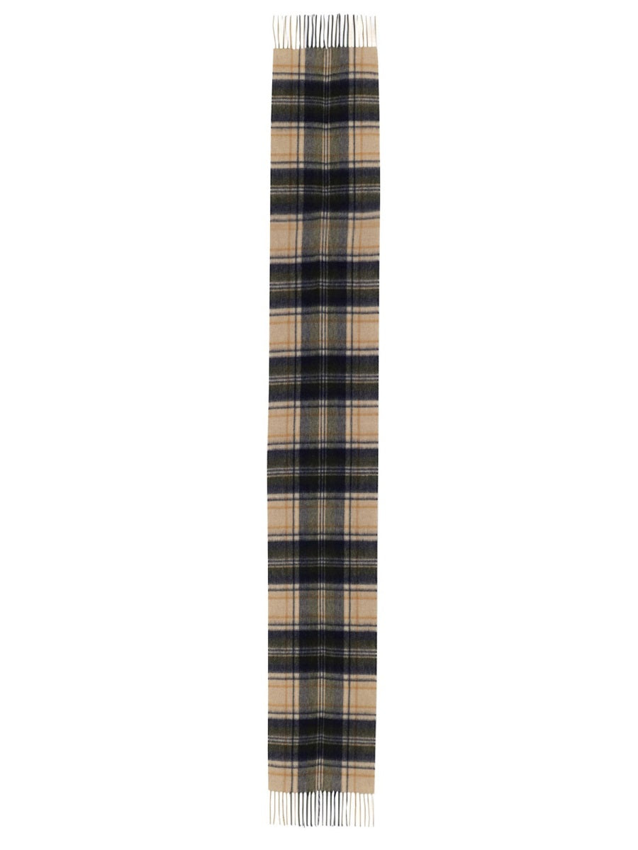 BARBOUR Check Pattern Scarf for Men - Fall/Winter 2025