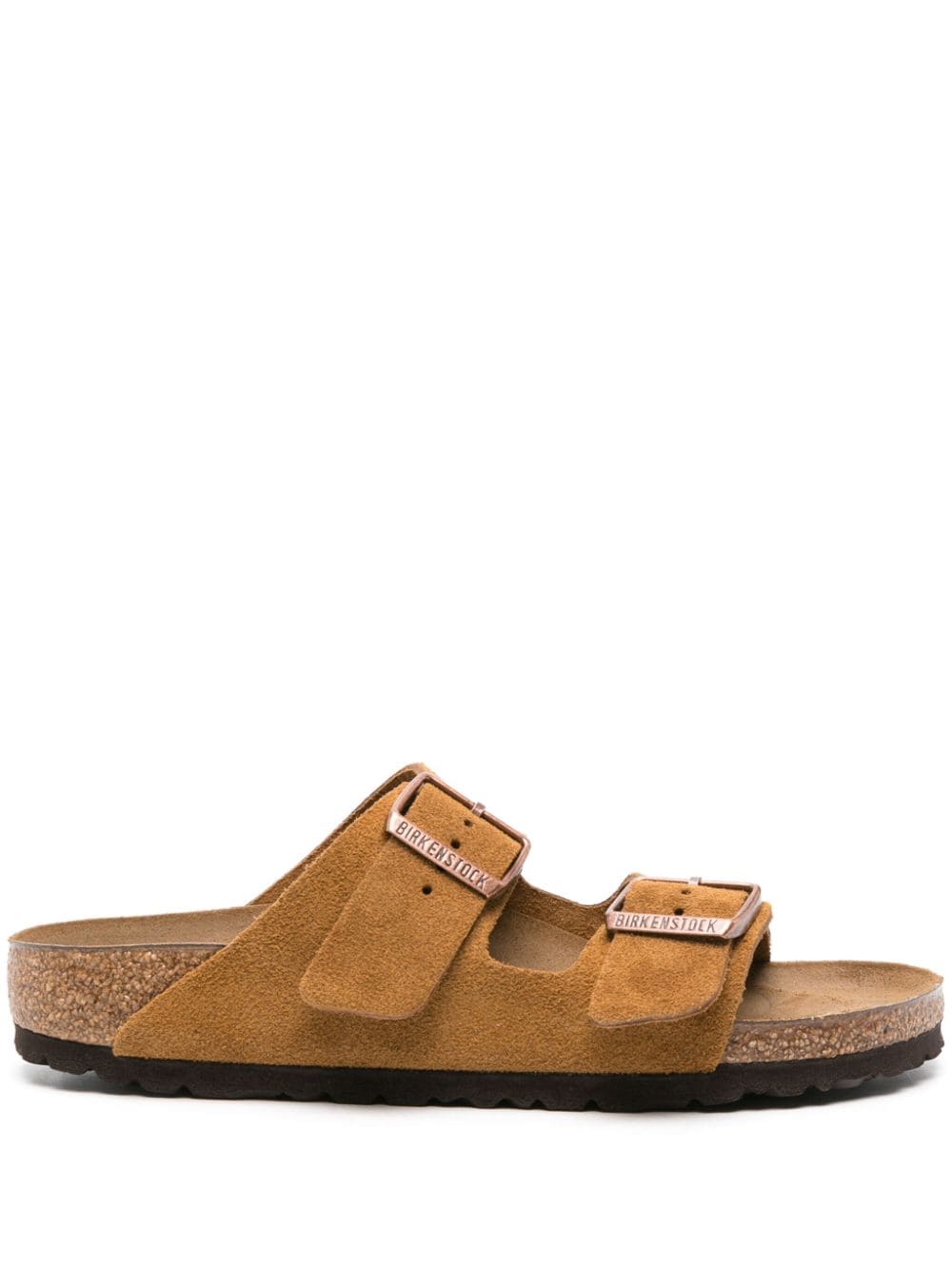BIRKENSTOCK Arizona Suede Leather Slippers for Women