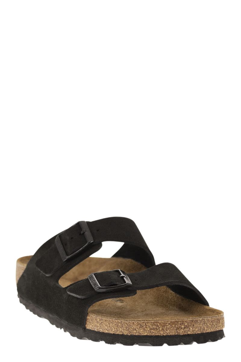 BIRKENSTOCK Suede Arizona Slippers