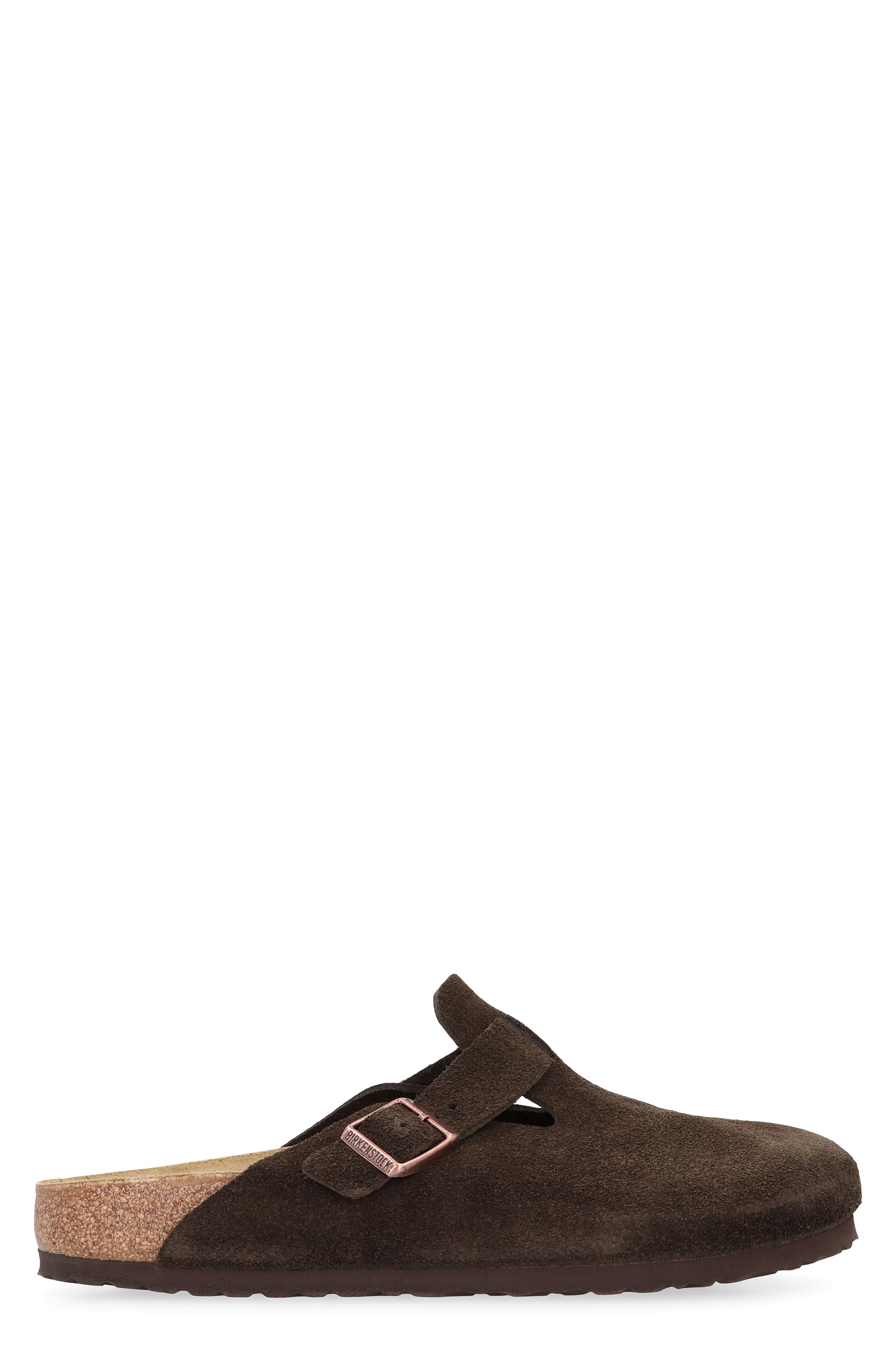BIRKENSTOCK Classic Suede Boston Sabot for Men