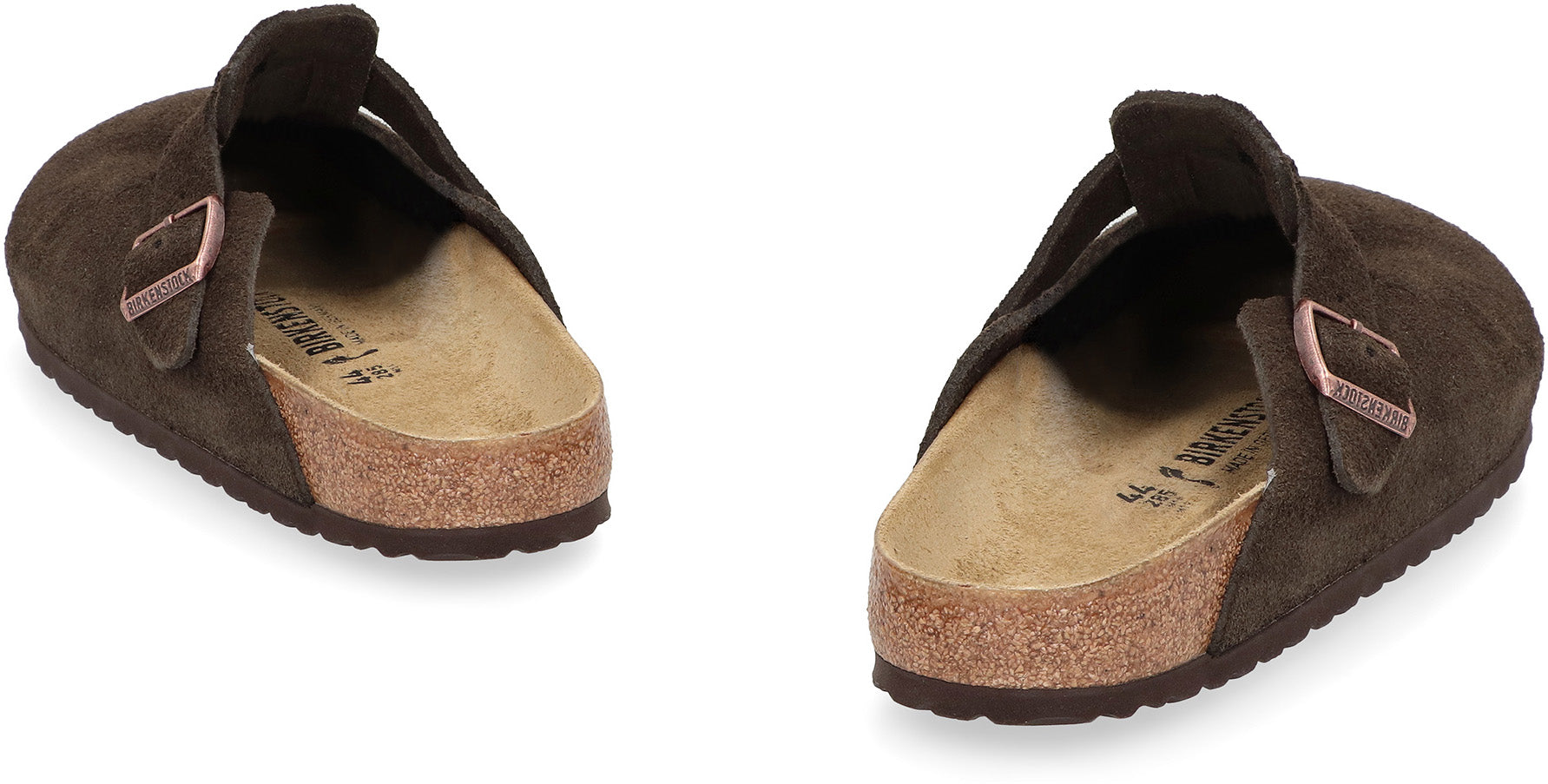 BIRKENSTOCK Classic Suede Boston Sabot for Men