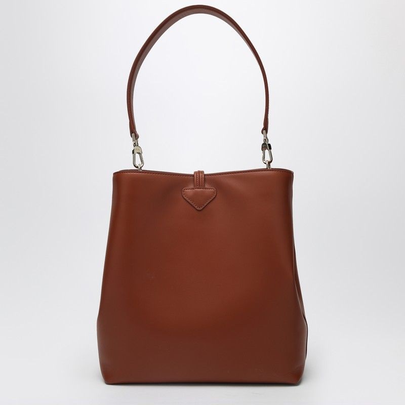LONGCHAMP Medium Hobo Handbag with Bamboo Fastening