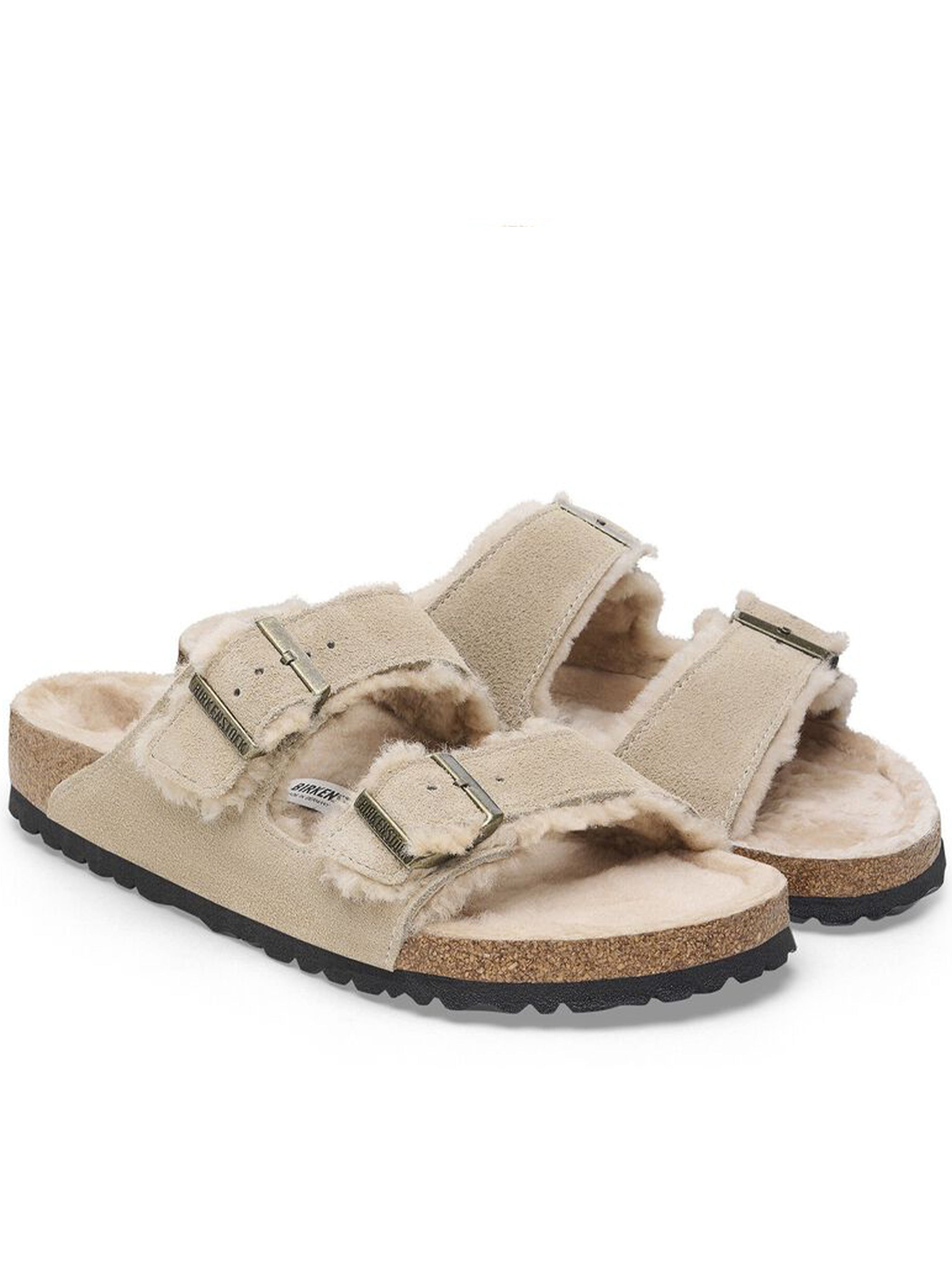 BIRKENSTOCK Men's Shearling Sandals - Arizona Style