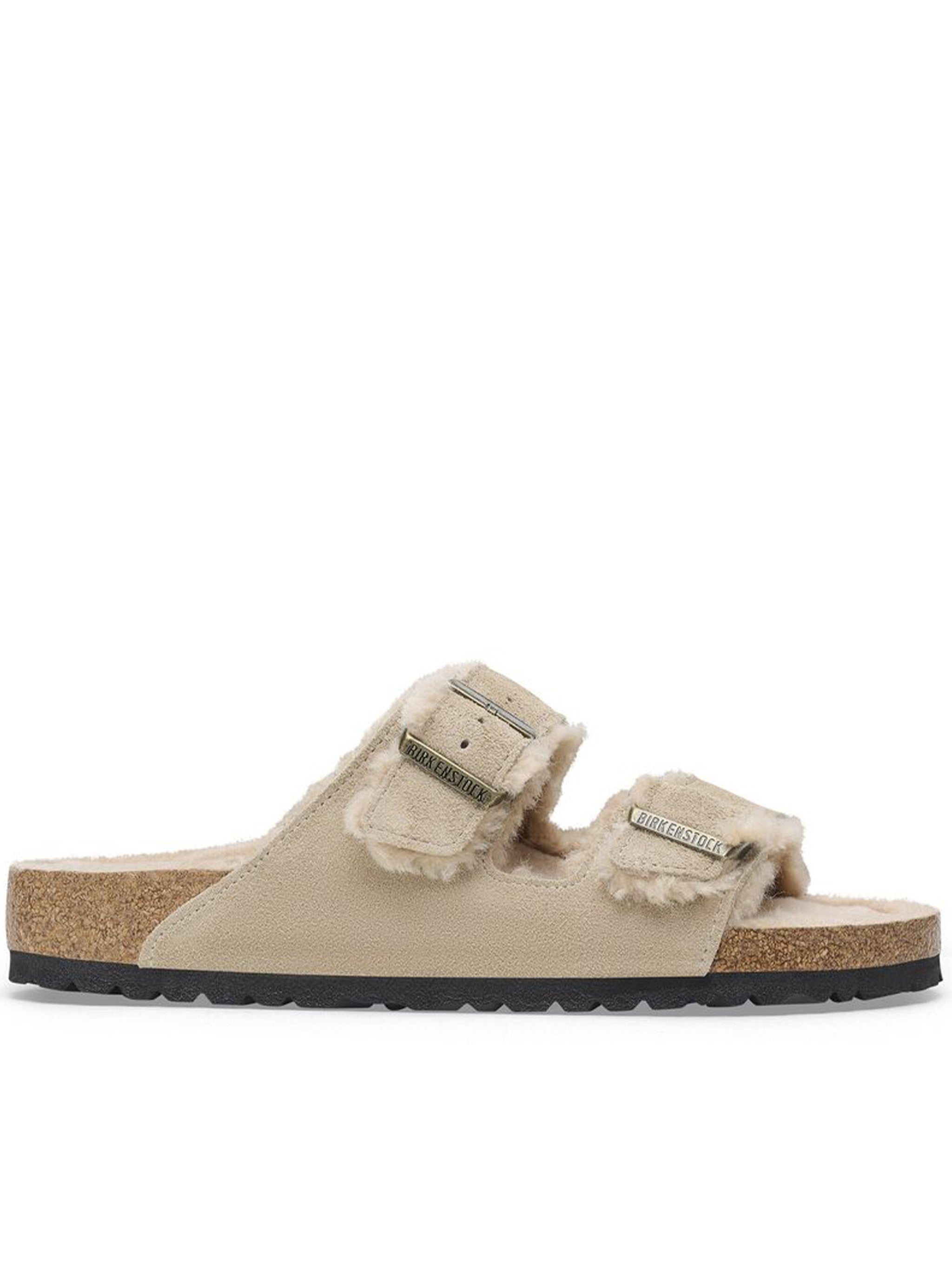 BIRKENSTOCK Men's Shearling Sandals - Arizona Style