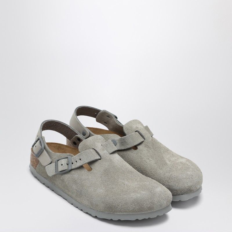BIRKENSTOCK Suede Tokyo Slip-On Slippers for Women