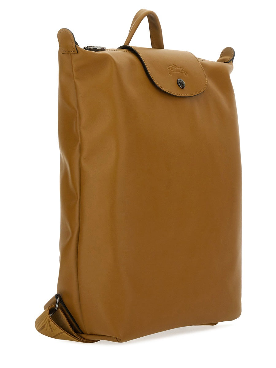 LONGCHAMP Mini Leather Backpack