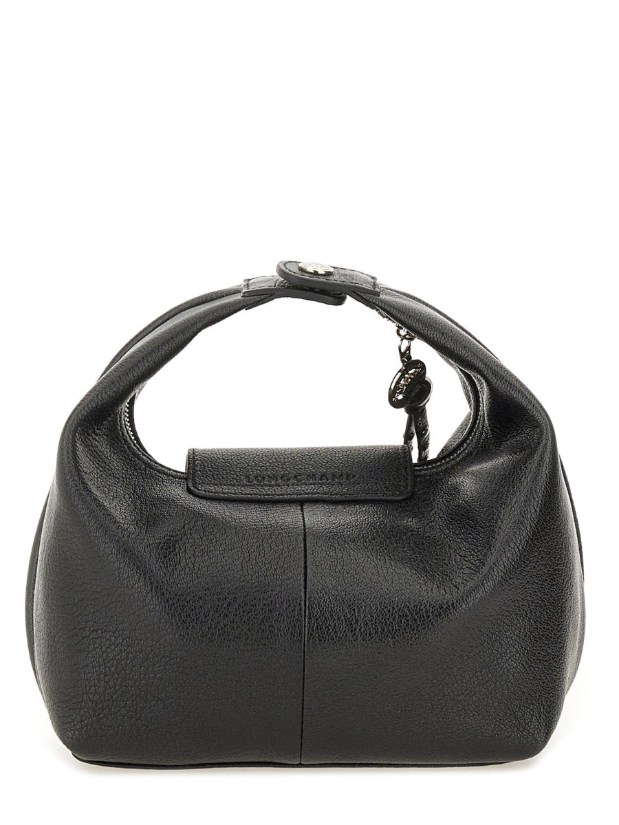 LONGCHAMP Mini Handbag - Round Shape with Minimalist Design