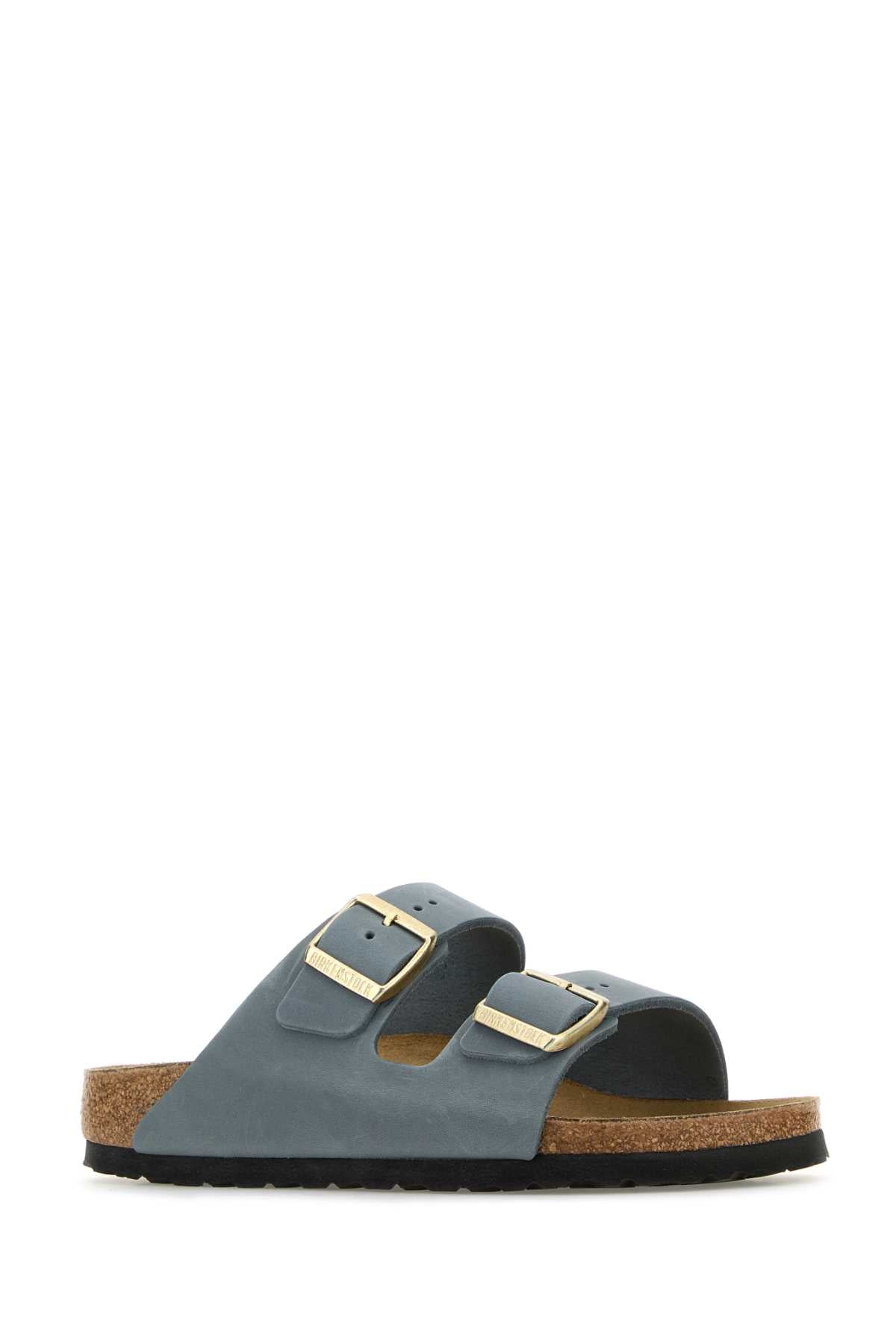 BIRKENSTOCK Leather Arizona Slippers for Women