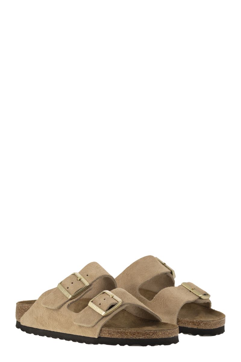 BIRKENSTOCK Arizona BS Suede Slide Sandals for Women