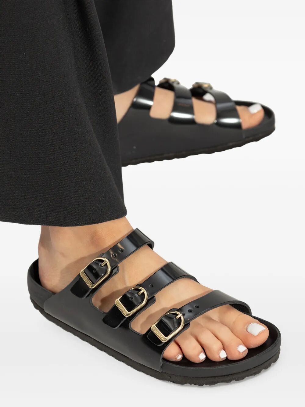 BIRKENSTOCK Exquisite Shine Unisex Buckle Sandals
