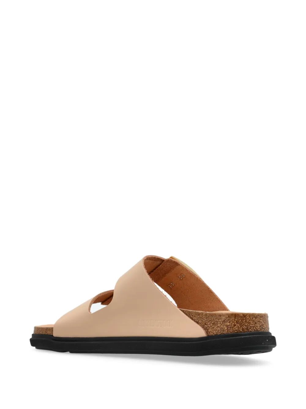 BIRKENSTOCK Shiny Leather Buckle Sandals