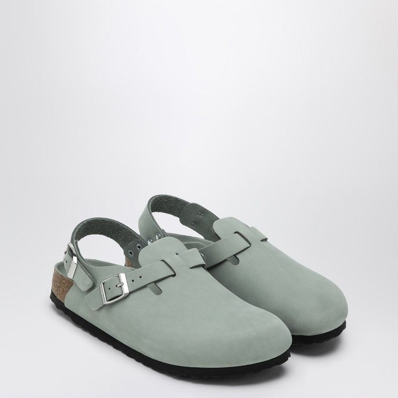 BIRKENSTOCK Suede Tokyo Slipper with Adjustable Straps