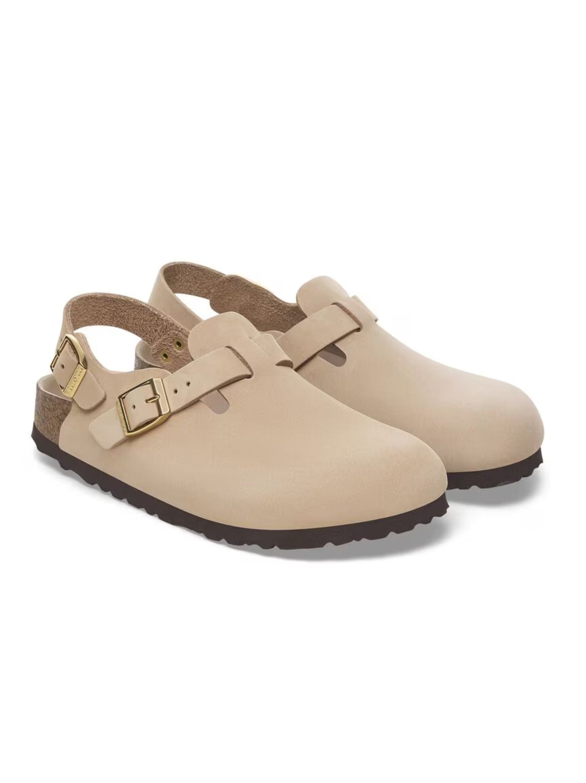 BIRKENSTOCK Unisex Nubuck Leather Sandals