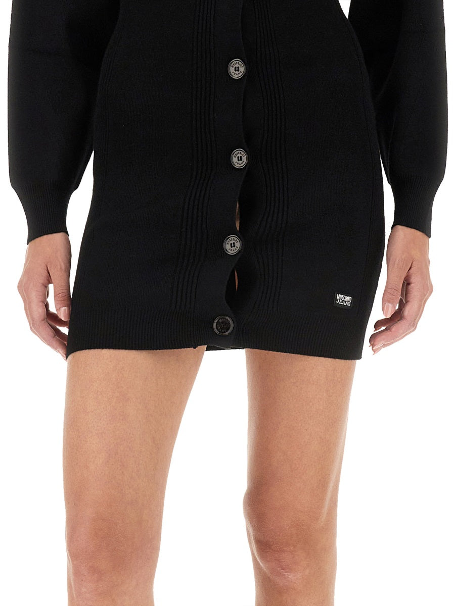 MOSCHINO JEANS Slim Fit Mini Dress for Women - Fall/Winter 2024