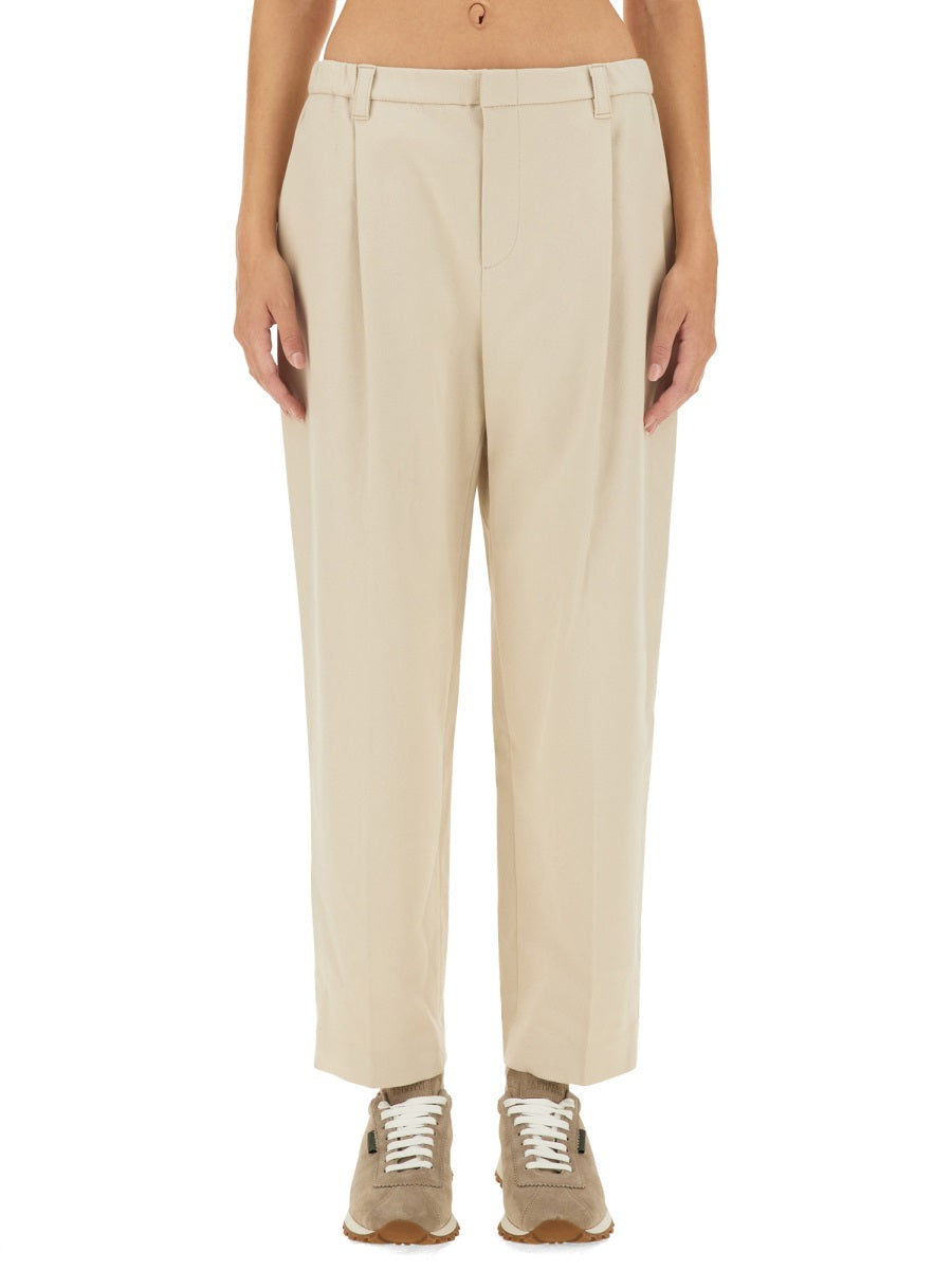 BRUNELLO CUCINELLI Chic Cropped Fit Pants - Size 40