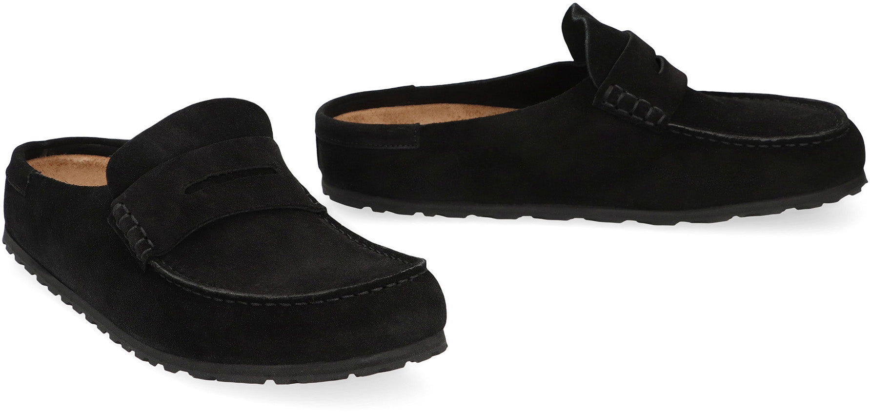 BIRKENSTOCK Suede Slip-On Sandal for Men