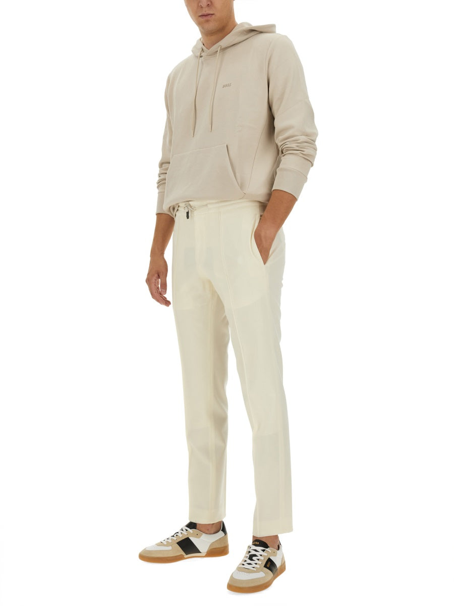 BOSS Comfortable Regular Fit Logo Sweatshirt - Size L