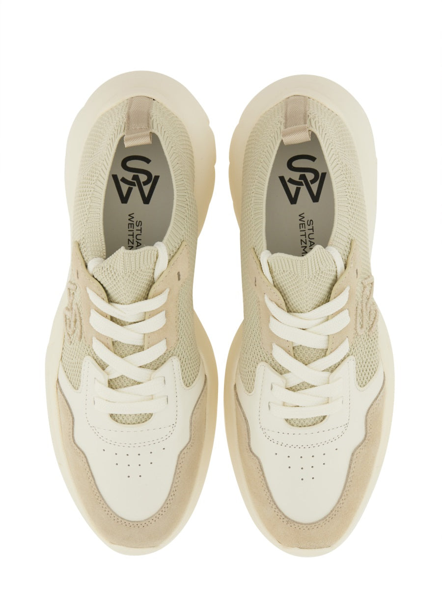 STUART WEITZMAN 5050 Women's Leather Sneakers - SS24 Collection