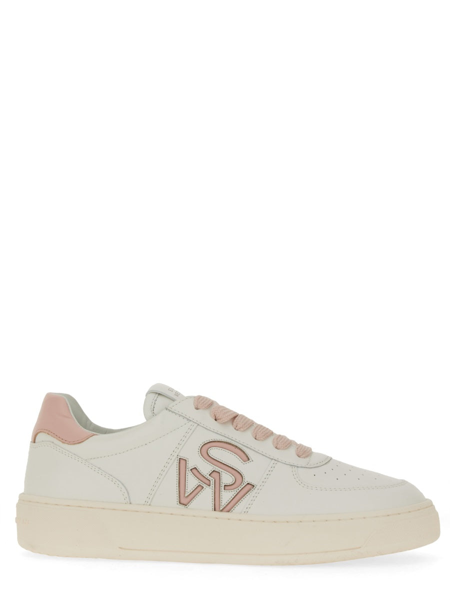 STUART WEITZMAN Leather Logo Sneakers for Women - SS24 Collection