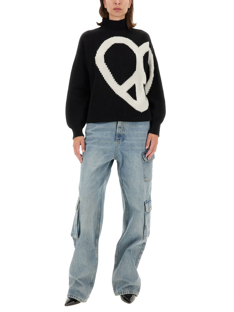 MOSCHINO JEANS Stylish Cargo Pants for Women - FW24 Collection