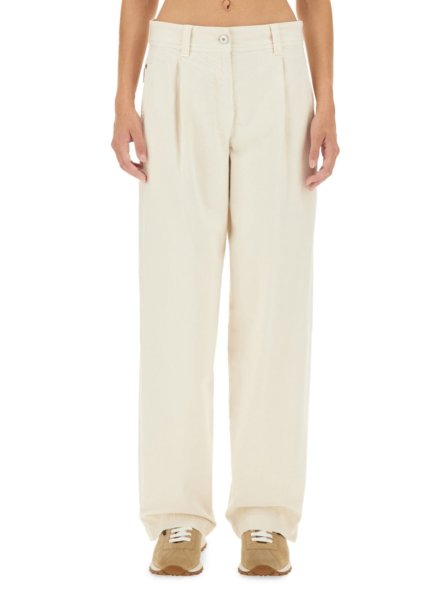 BRUNELLO CUCINELLI Baggy Fit Trousers - Size 40