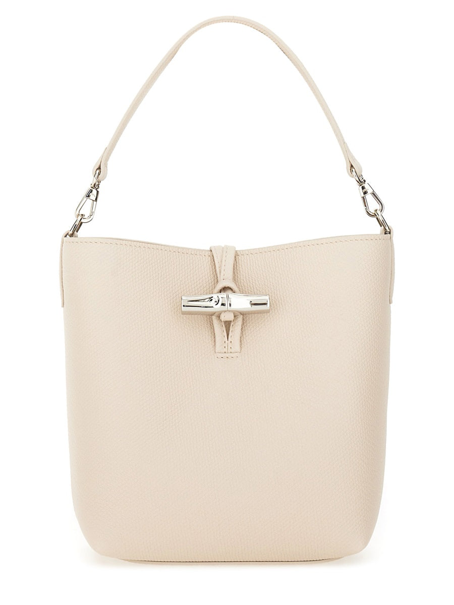 LONGCHAMP Mini Le Roseau Bucket Handbag