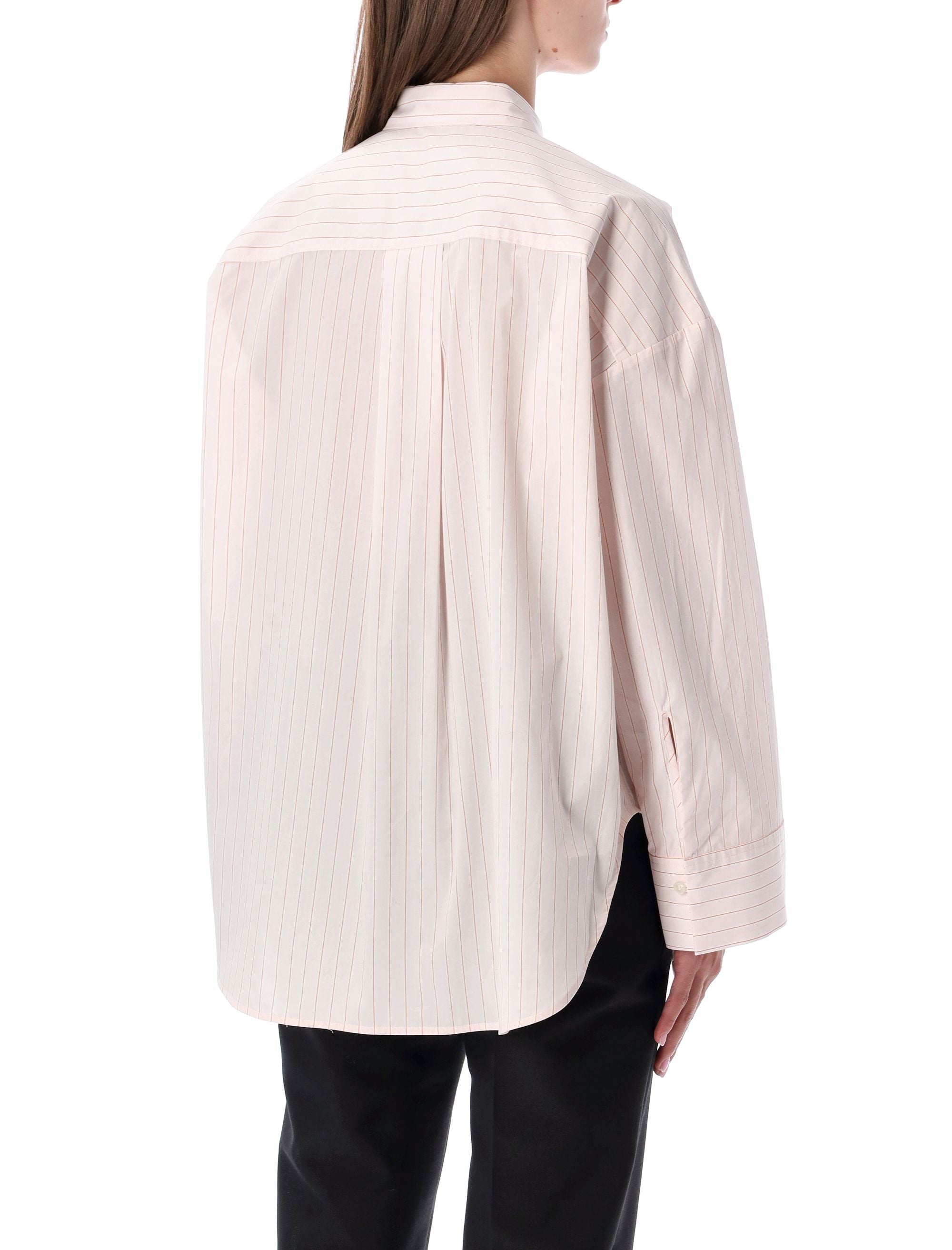 BY MALENE BIRGER Oversized Striped Shirt 36