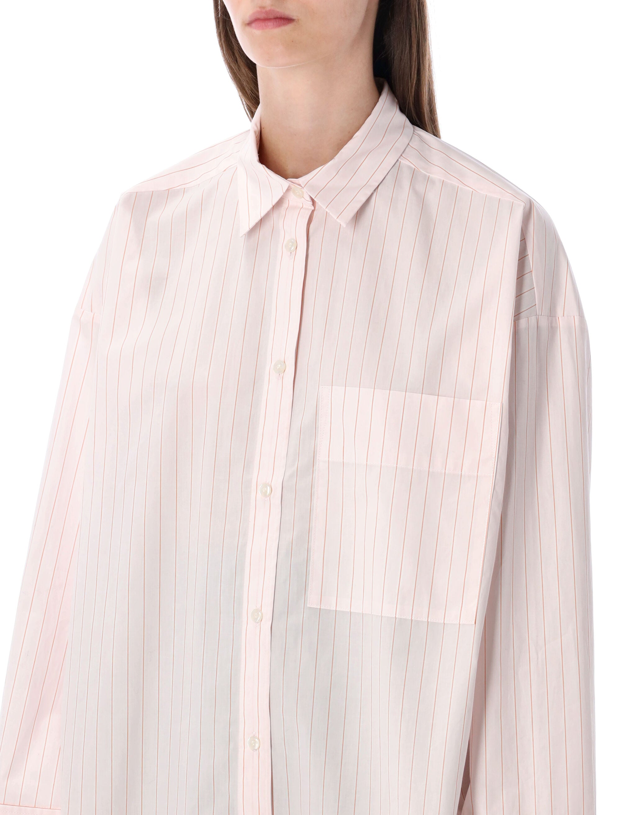 BY MALENE BIRGER Oversized Striped Shirt 36