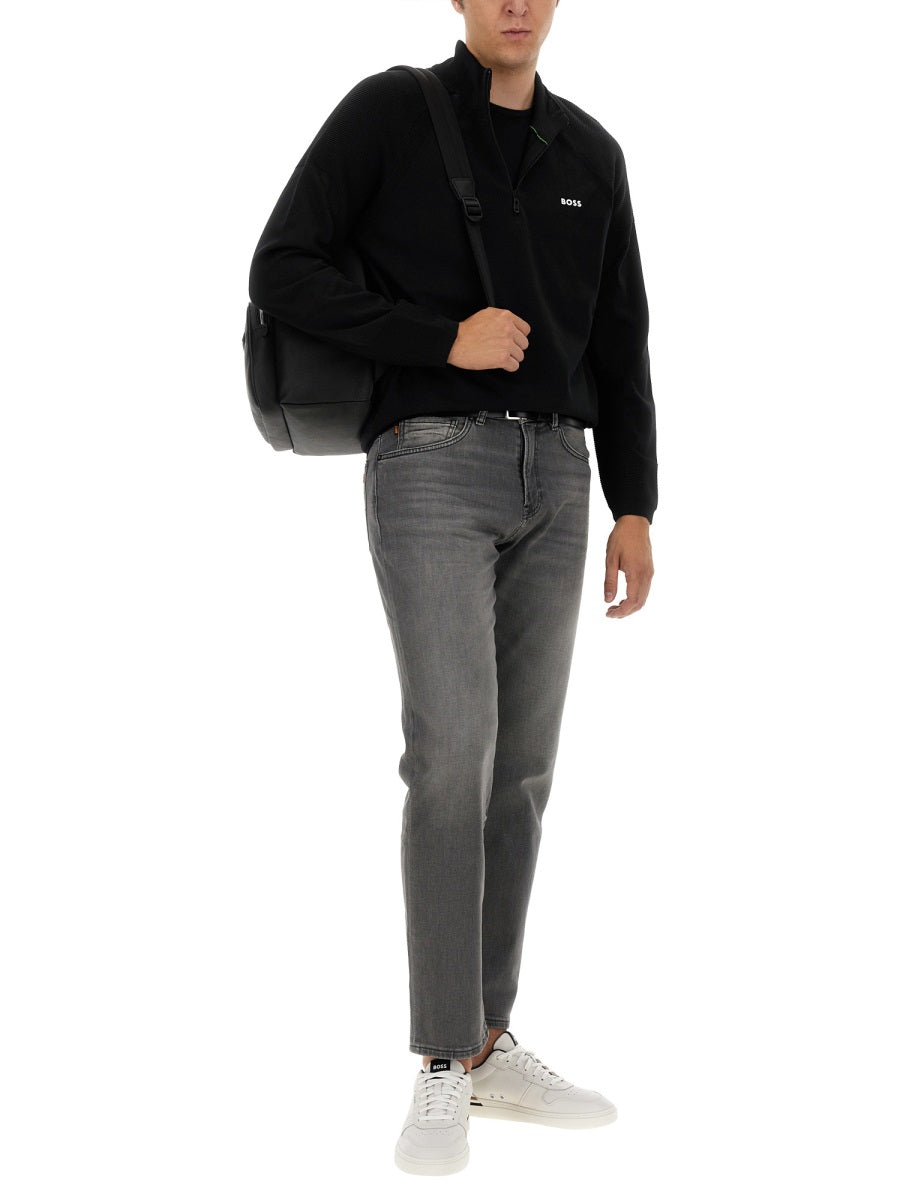 BOSS Logo Sweatshirt - Regular Fit