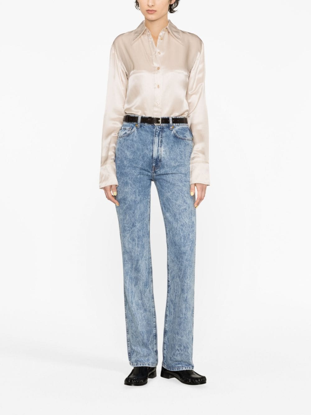 KHAITE Danielle Mini Jean Pants for Women