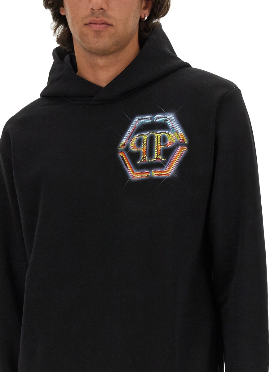 PHILIPP PLEIN Classic Logo Sweatshirt for Men