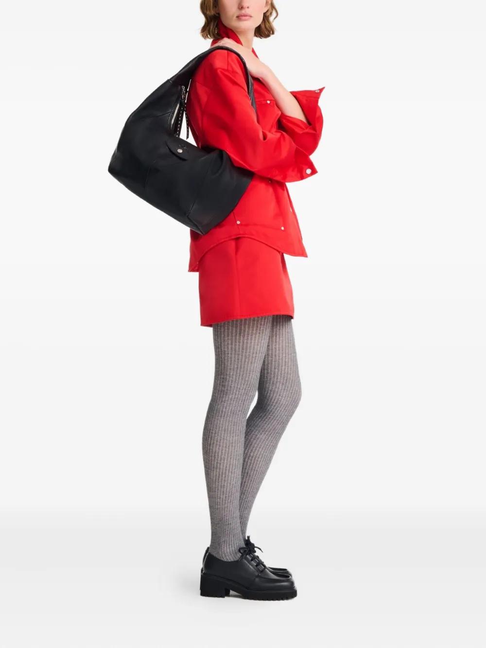 LONGCHAMP Leather Mini Shoulder Handbag