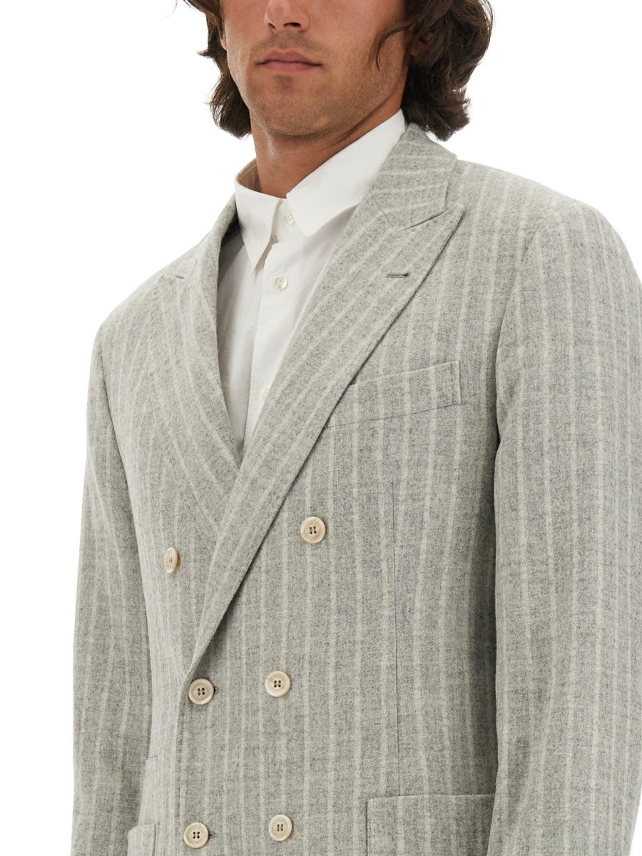 BRUNELLO CUCINELLI Classic Wool Dress - Size 52 IT